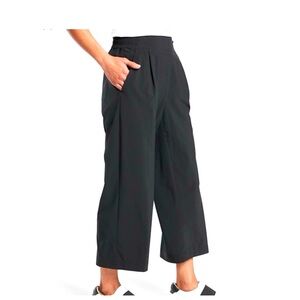 Athleta Brooklyn Wide Leg Crop Pants Women’s Size 8 Tall